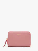 Wallet Torsade Leather Etrier Pink torsade ETOS090M