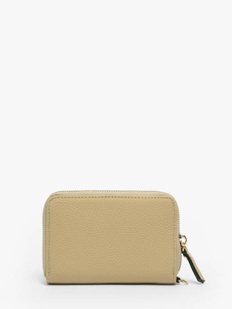 Coin Purse Equestre Leather Etrier Beige equestre EEQT096M other view 3